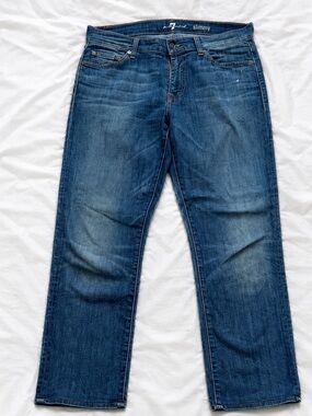 7 For All Mankind Slimmy Straight Leg Jeans Size 30
